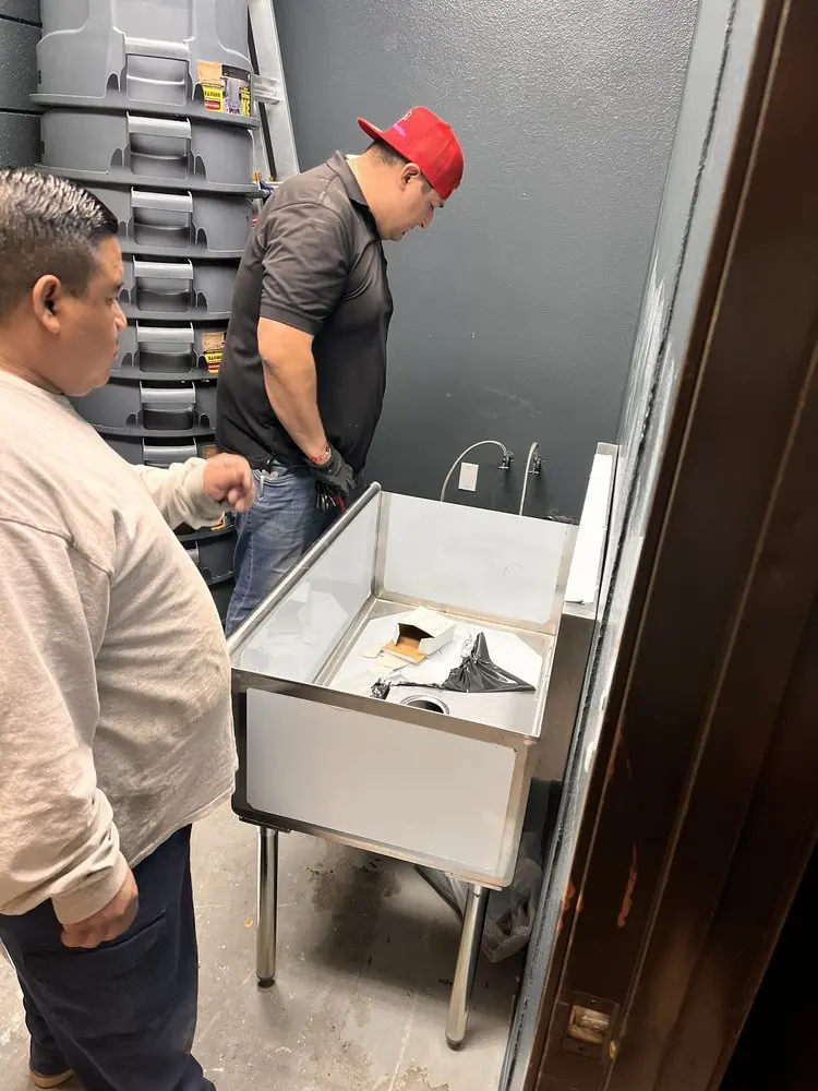Commercial plumbing and sink installation in Mount Angel